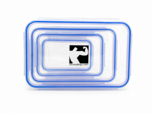 Stowaway Set: 4-Piece Nesting Food Containers